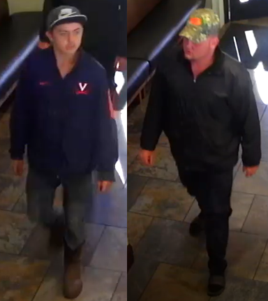 Harborside delivery theft suspects